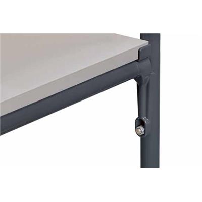 Paire de barres transversales pour chariot haut à plateaux 1000 x 600 mm